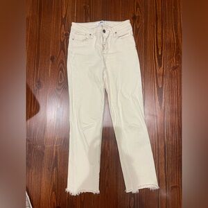 Women's Cream Jeans